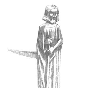 Drawing of Clous forges