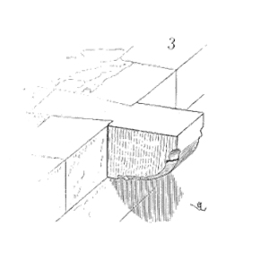 Sketch of Corbeau maintenu par aronde