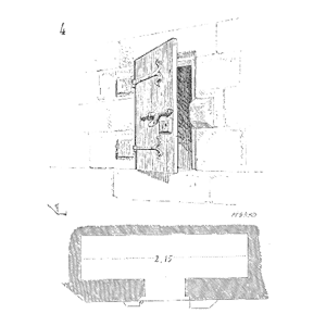 Sketch of Armoire tour Montbard