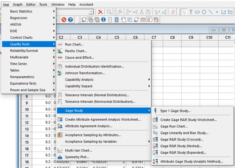 MSA 4 Gage Linearity