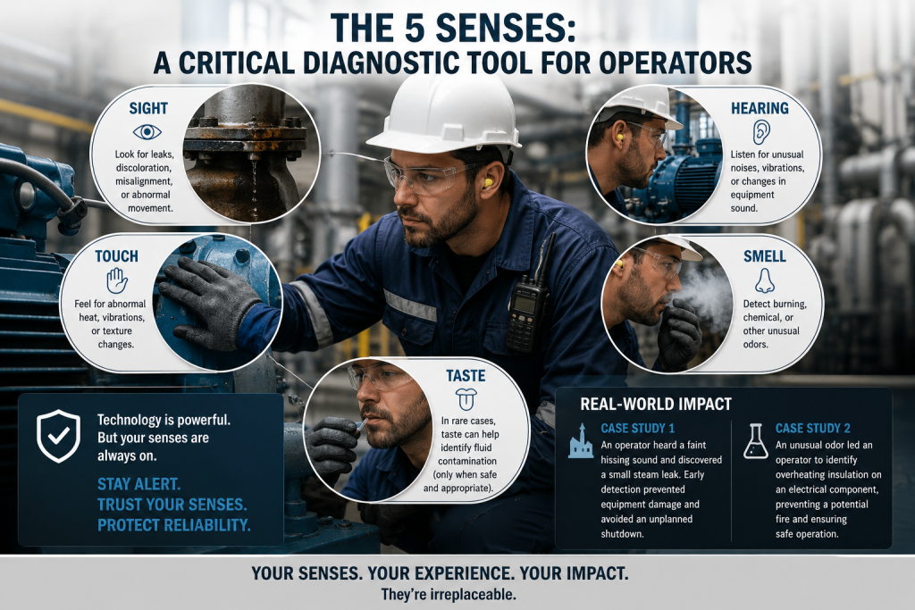 The 5 Senses: A Critical Diagnostic Tool for Operators