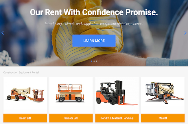 BigRentz Unveils New Website with Rent with Confidence Promise