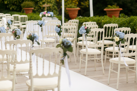 Wedding Ceremony Chair Arrangement