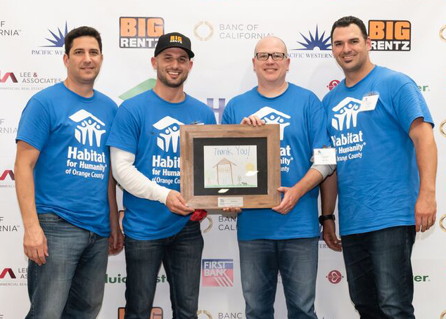 BigRentz Executives put on the Tools to Raise Money for Habitat for Humanity