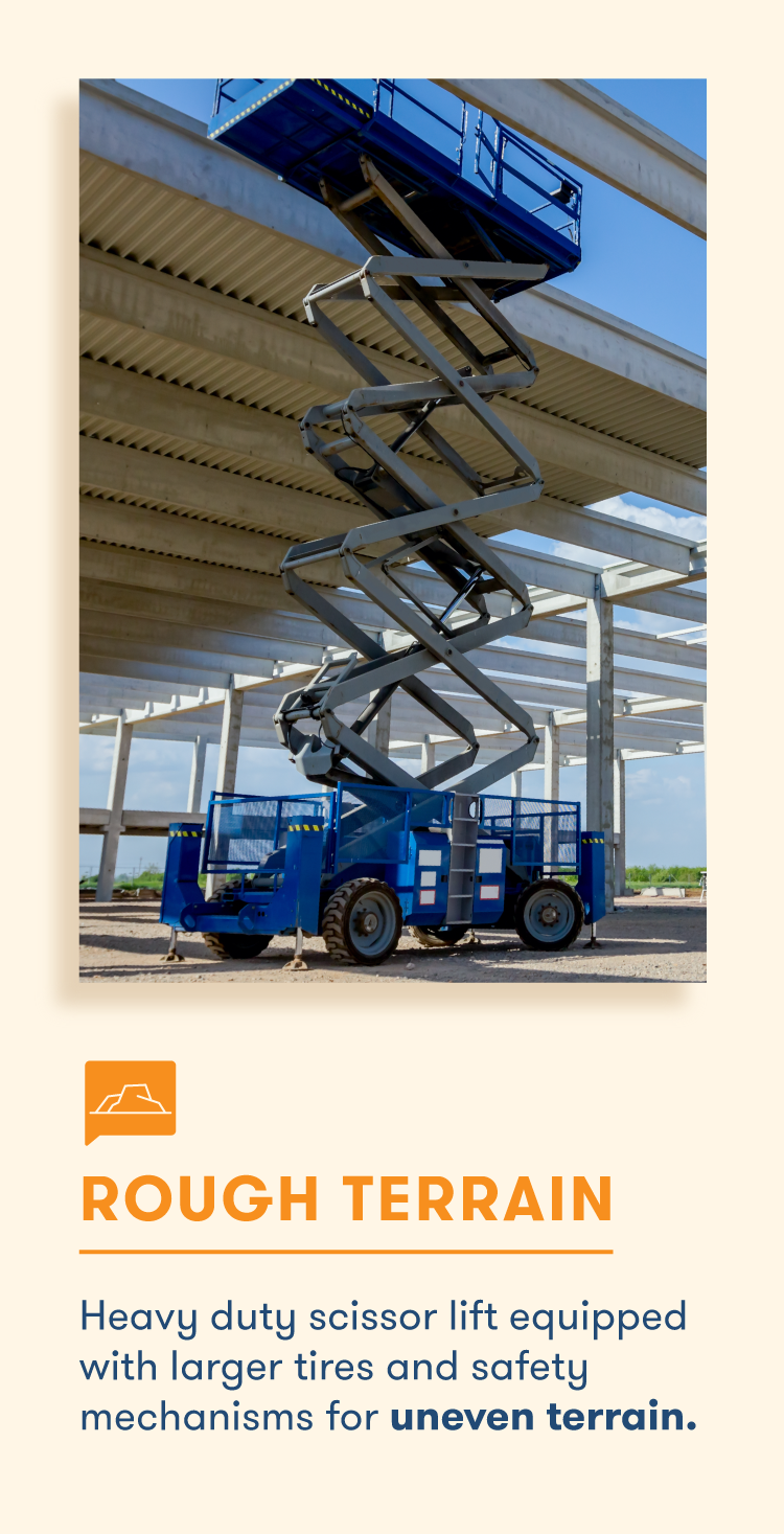 Rough Terrain Scissor Lift