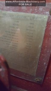 80,000lb Bristol Forklift For Sale Used http://affordable-machinery.com/?p=9712