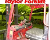 40,000lbs. Taylor Solid-Tire Forklift 6