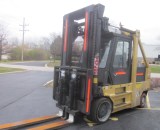 30,000lbs. Taylor Hard-Tired Forklift 1