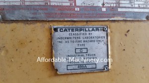 30,000lb Used CAT T300 Forklift For Sale 6