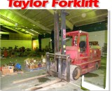 40,000lbs. Taylor Solid-Tire Forklift 1