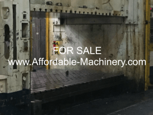 1000 Ton Komatsu Straight Side Stamping Press For Sale