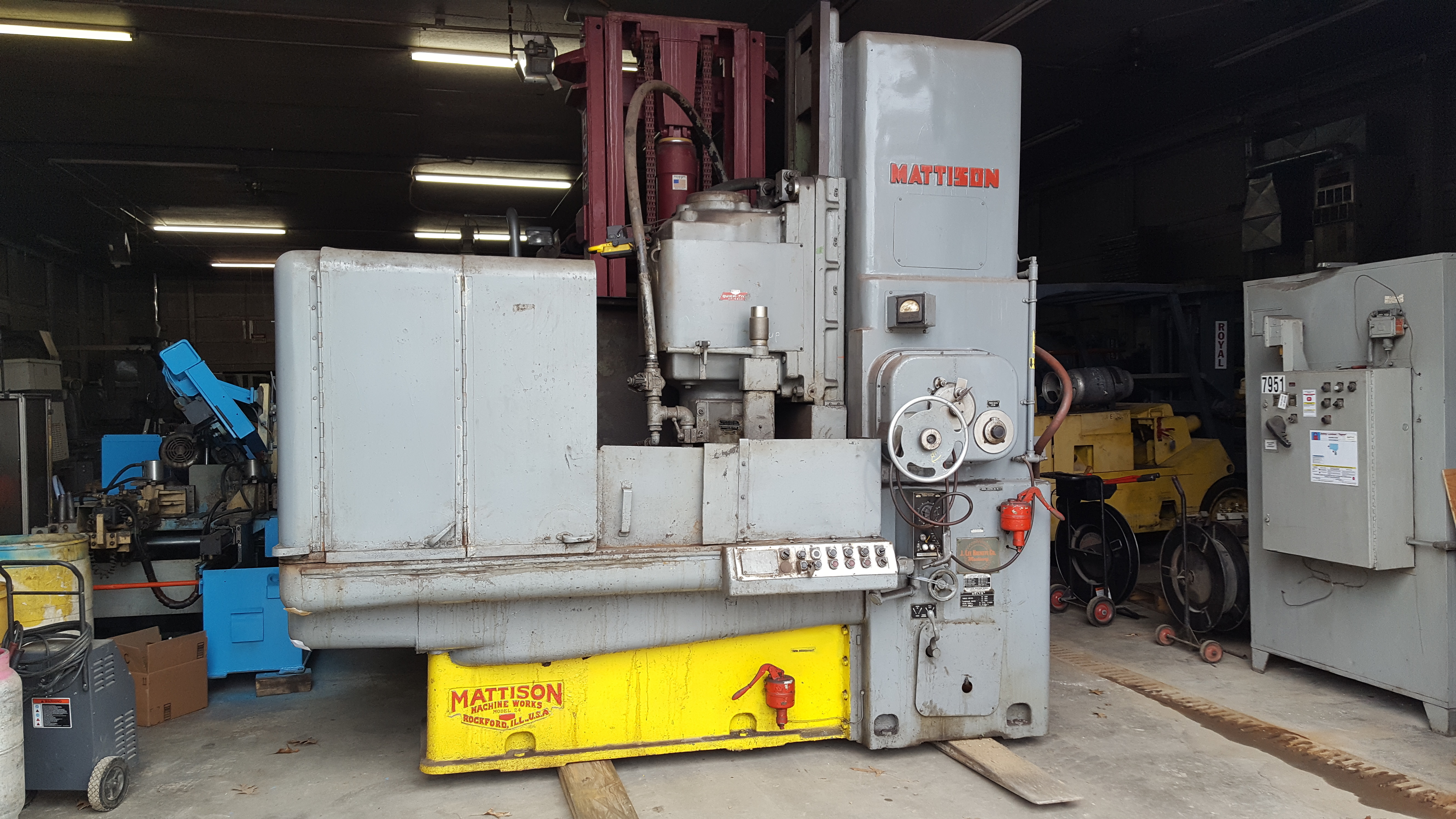 Mattison Grinder For Sale 42" MattisonGrinderModel24FS