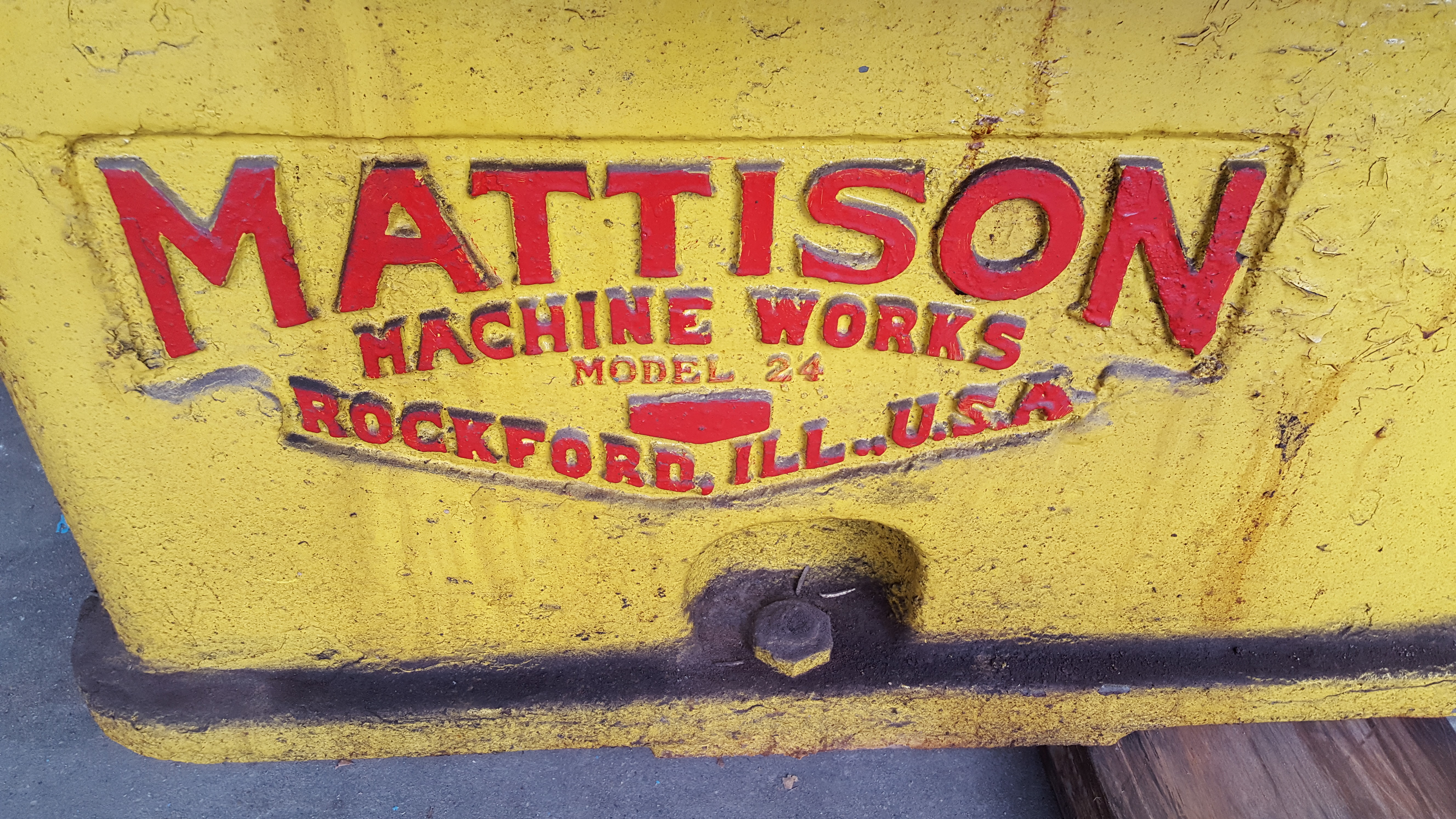 Mattison Grinder For Sale