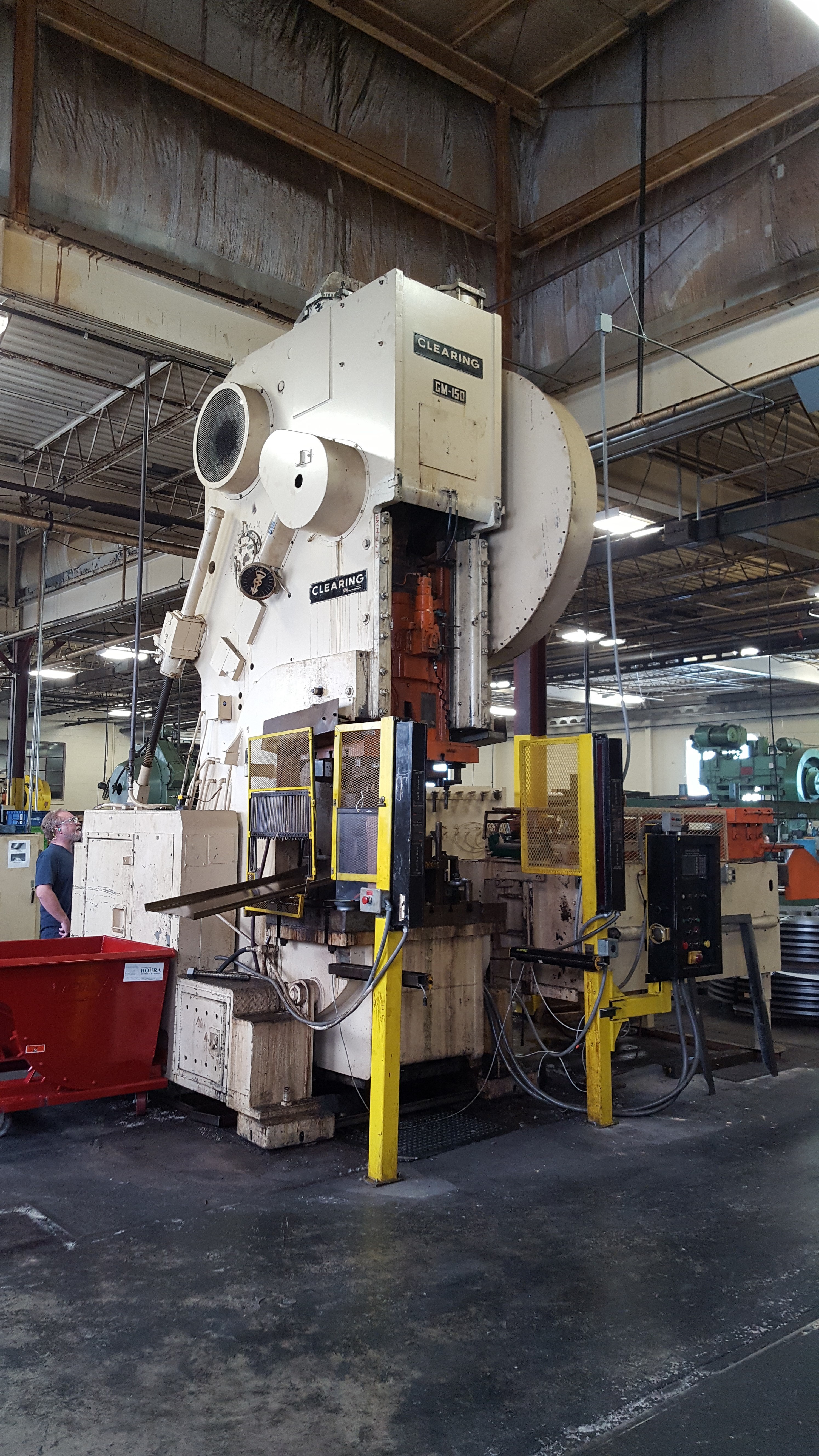 150 Ton Capacity Clearing O.B.I. Press For Sale 150tClearingOBIPressFS