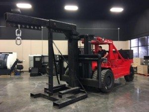 100000lb Bristol Riggers Special Forklift For Sale