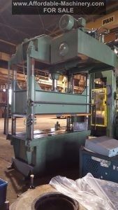 100 Ton Dake 4-Post Down-Acting Hydraulic Press For Sale