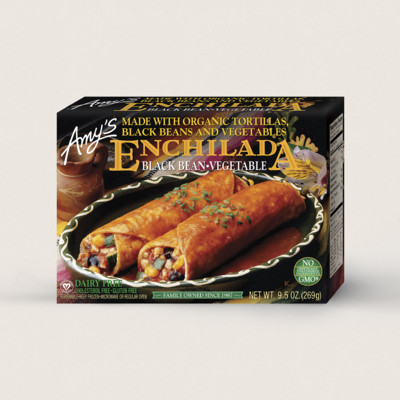 Black Bean Vegetable Enchilada