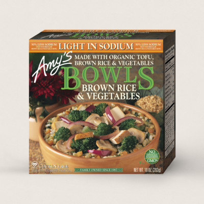 Brown Rice & Vegetables Bowl, Light in Sodium
