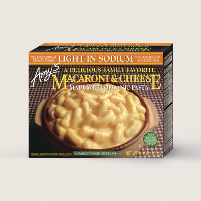 Macaroni & Cheese, Light in Sodium
