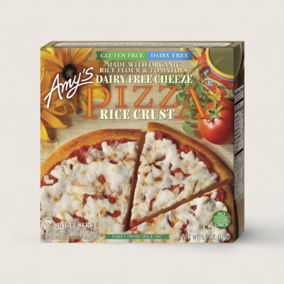 Cheeze Pizza, Gluten Free, Dairy Free, Single Serve