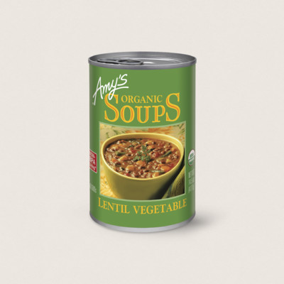 Organic Lentil Vegetable Soup