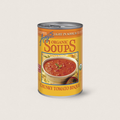 Organic Chunky Tomato Bisque, Light in Sodium