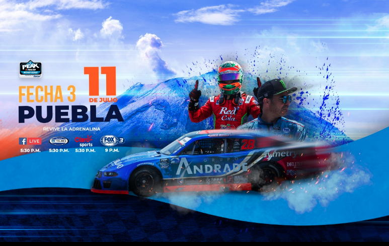 Amozoc será sede del serial NASCARPEAKMX 2021.