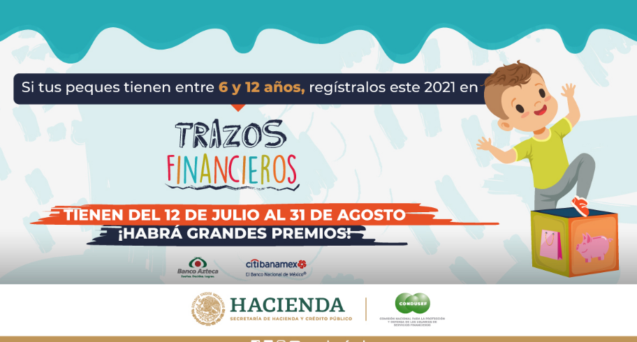 CONDUSEF convoca al Concurso de Dibujo y Pintura Infantil: "Trazos Financieros".