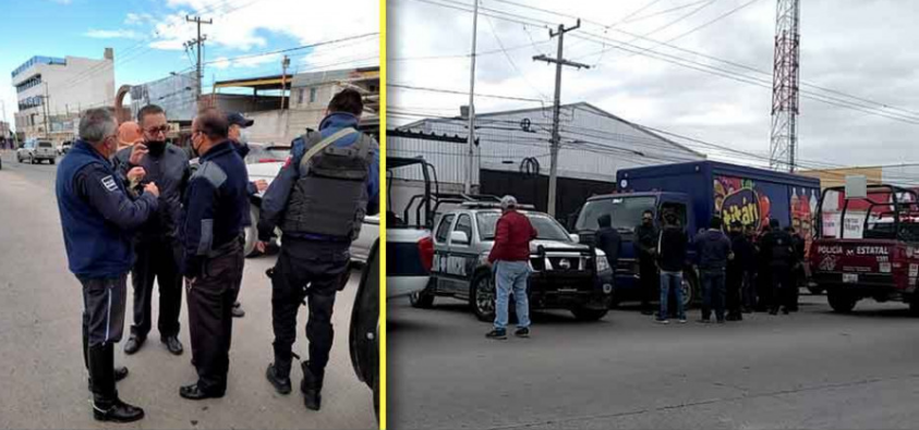 Policías rescatan a chofer refresquero de secuestro en #Amozoc.