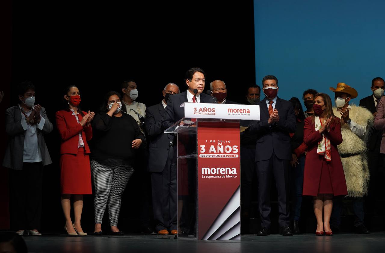 Morena gobierna para servir al Pueblo: Mario Delgado.