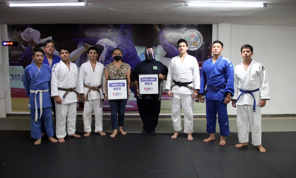 Reconoce INPODE a judocas poblanos