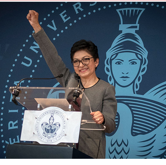 Lilia Cedillo Ramírez toma protesta como Rectora de la BUAP para el periodo 2021-2025