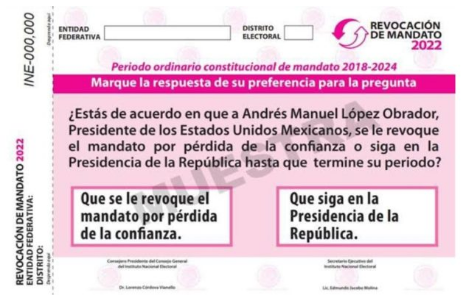 Hoy comienza la recolección de firmas para revocación de mandato de AMLO