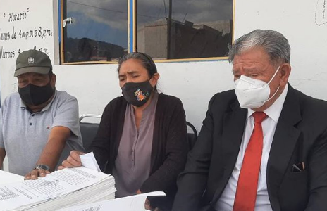 Ejidatarios acusan despojo de terrenos para Hospital y base de la Guardia Nacional en Amozoc