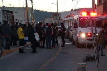 Mujer herida tras balacera en Amozoc.