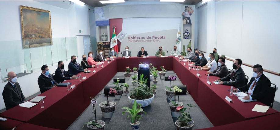 Frente a incremento de la delincuencia en Puebla, BH se reúne con ediles de zona conurbada.