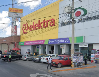 Asaltan Elektra en Amozoc-Tepeaca