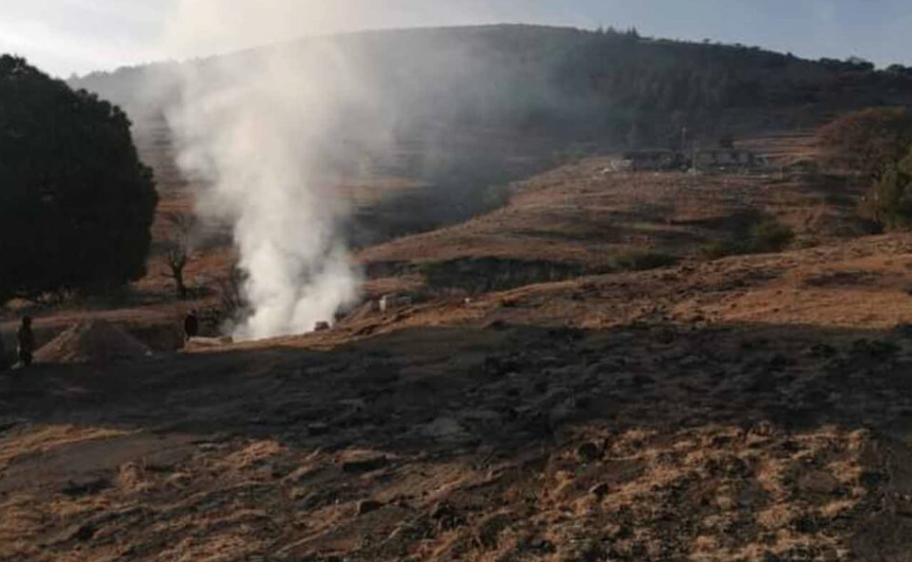 Queman paquetes sospechosos en Amozoc