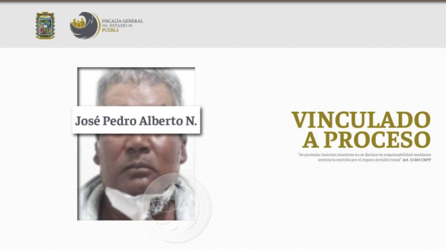 Detenido por violar a nieta de su novia en Amozoc.