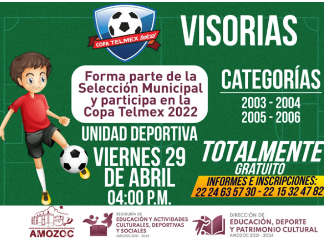 Invitan a formar parte de la selección juvenil de fútbol de Amozoc