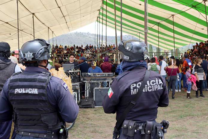 Reportan autoridades saldo blanco en Feria Patronal de Amozoc 2022