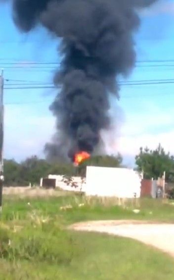 Registran explosión en Amozoc