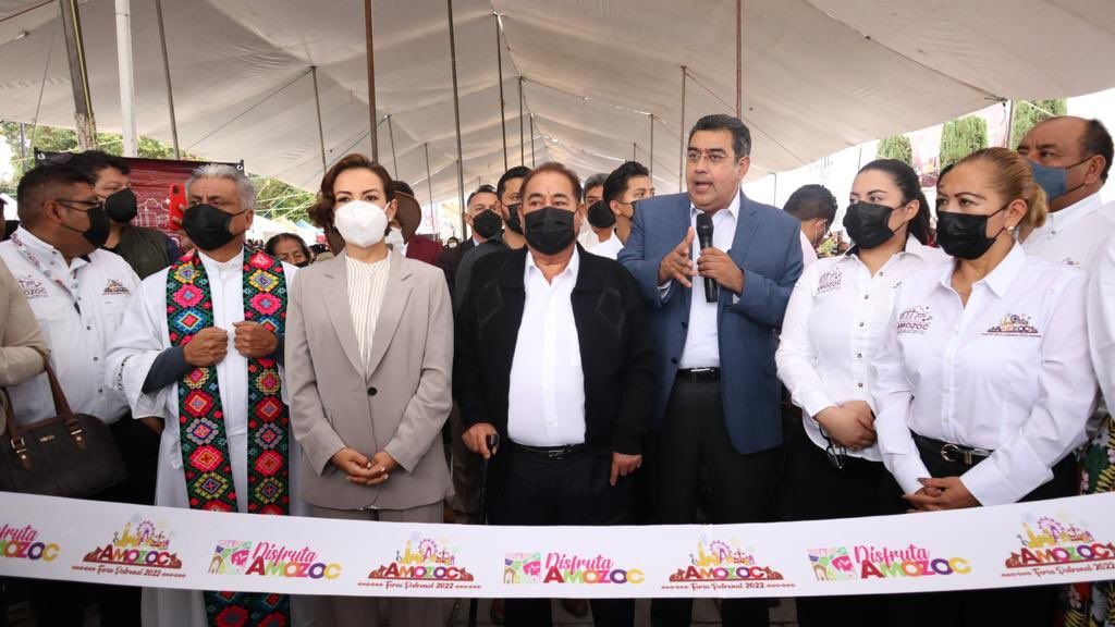 Inauguran la Feria de Amozoc 2022
