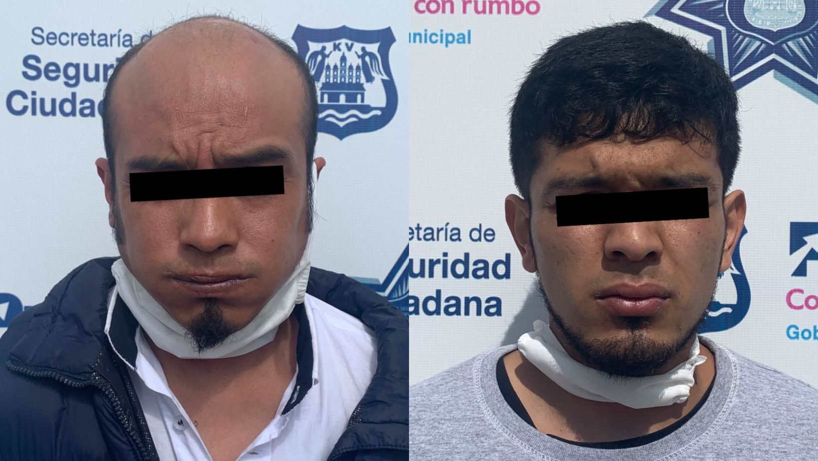 Detienen a dos sujetos por robar
