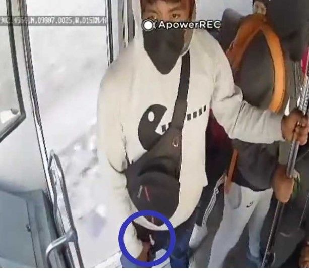 Capturan en video a asaltantes de ruta 67 en Amozoc