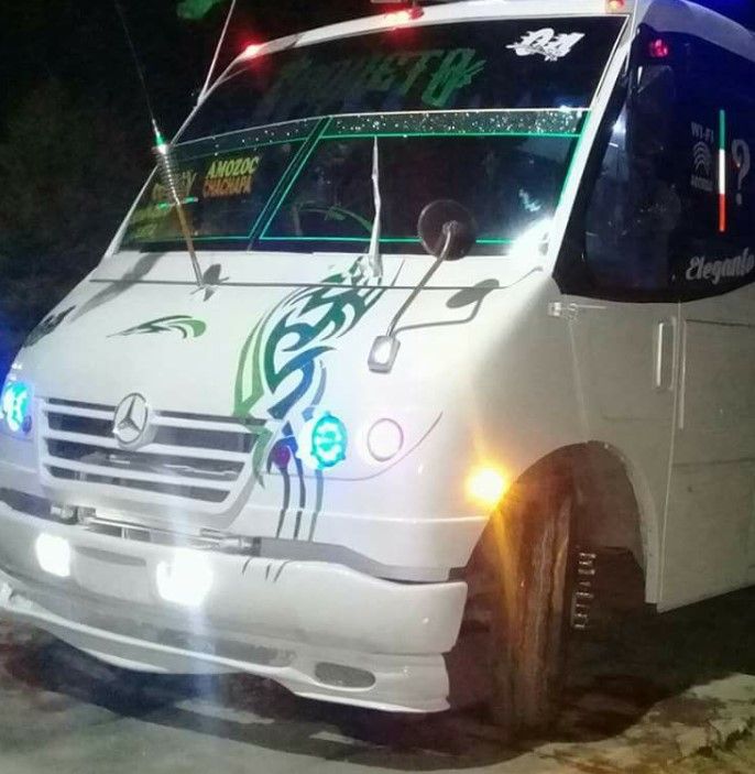 Asaltan a Ruta Pericos en Amozoc