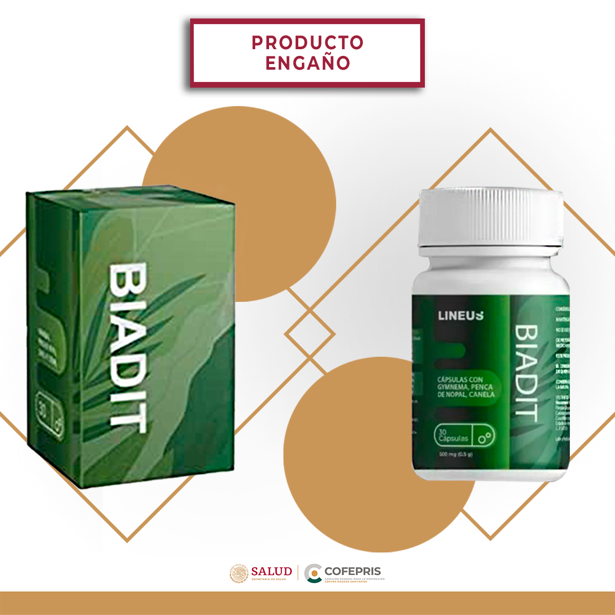 Cuidado con este producto para la diabetes alerta Cofepris