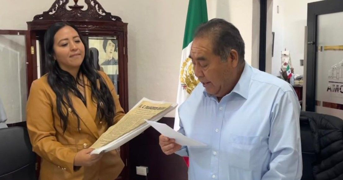 Reprografían acta denominativa del municipio de Amozoc