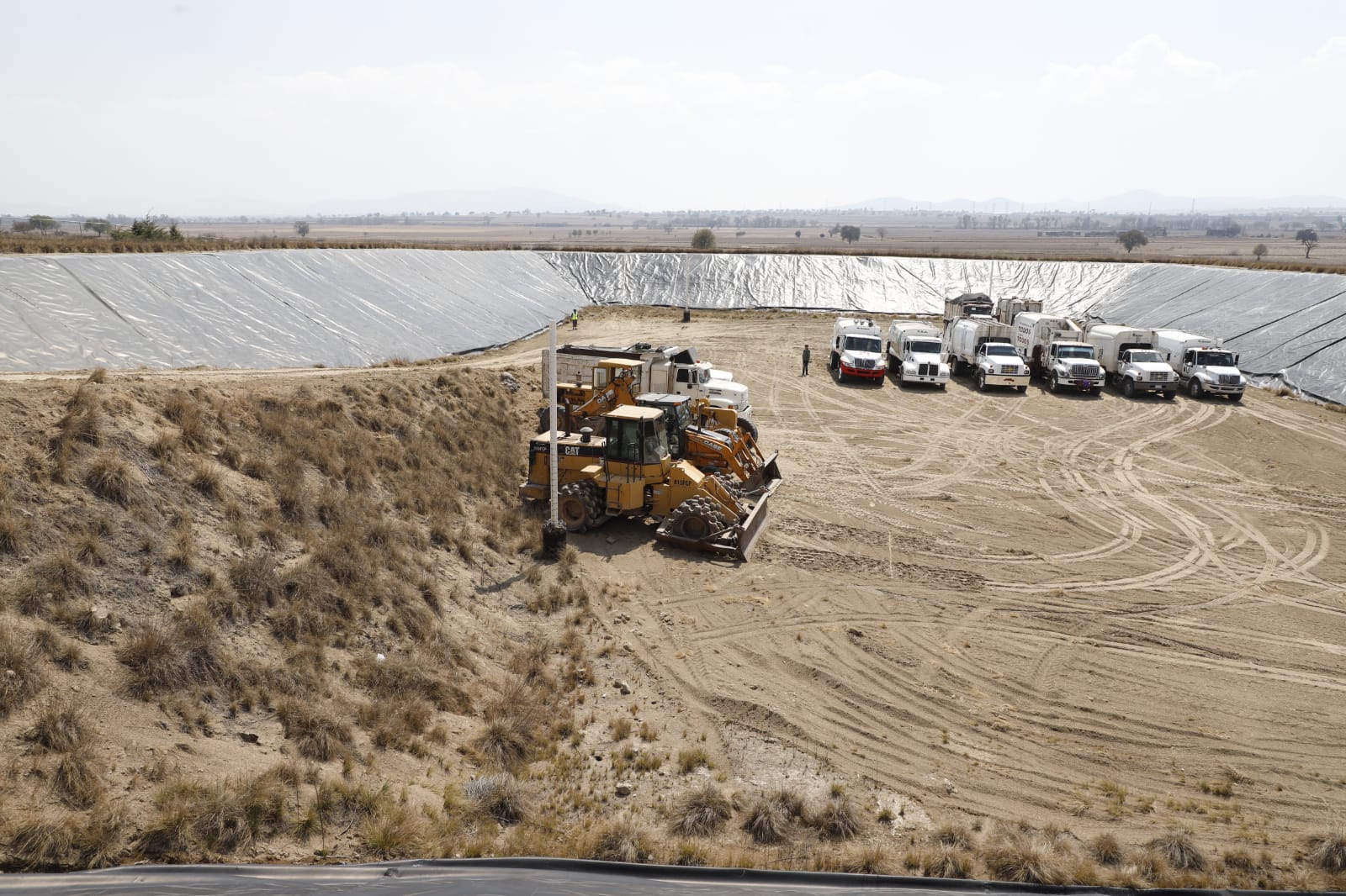 Inaugura gobernador de Puebla un nuevo relleno sanitario intermunicipal