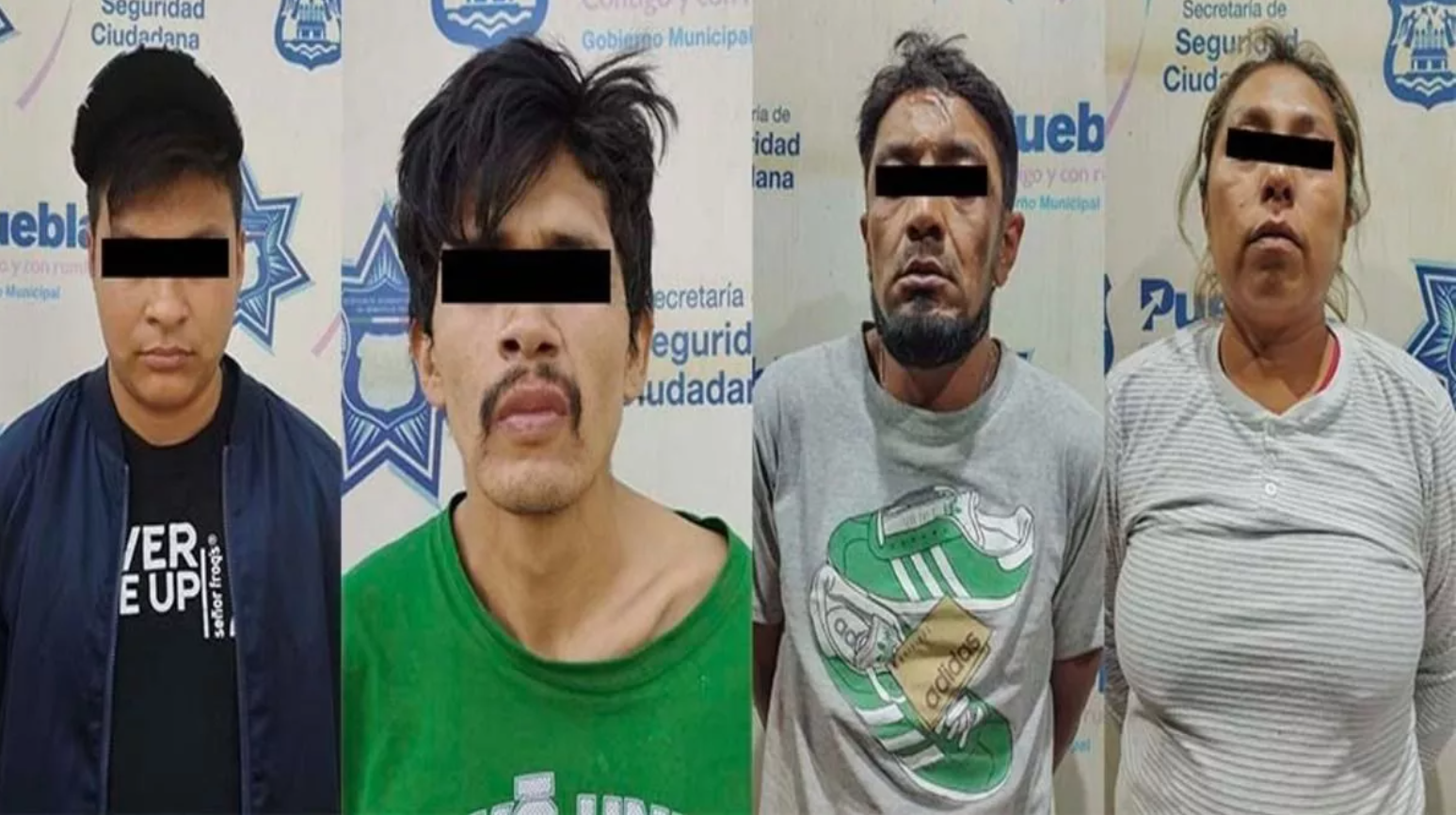Cae banda delictiva que operaba en Puebla y Amozoc.